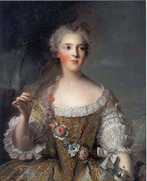 Jjean-Marc nattier Madame Sophie of France Norge oil painting art